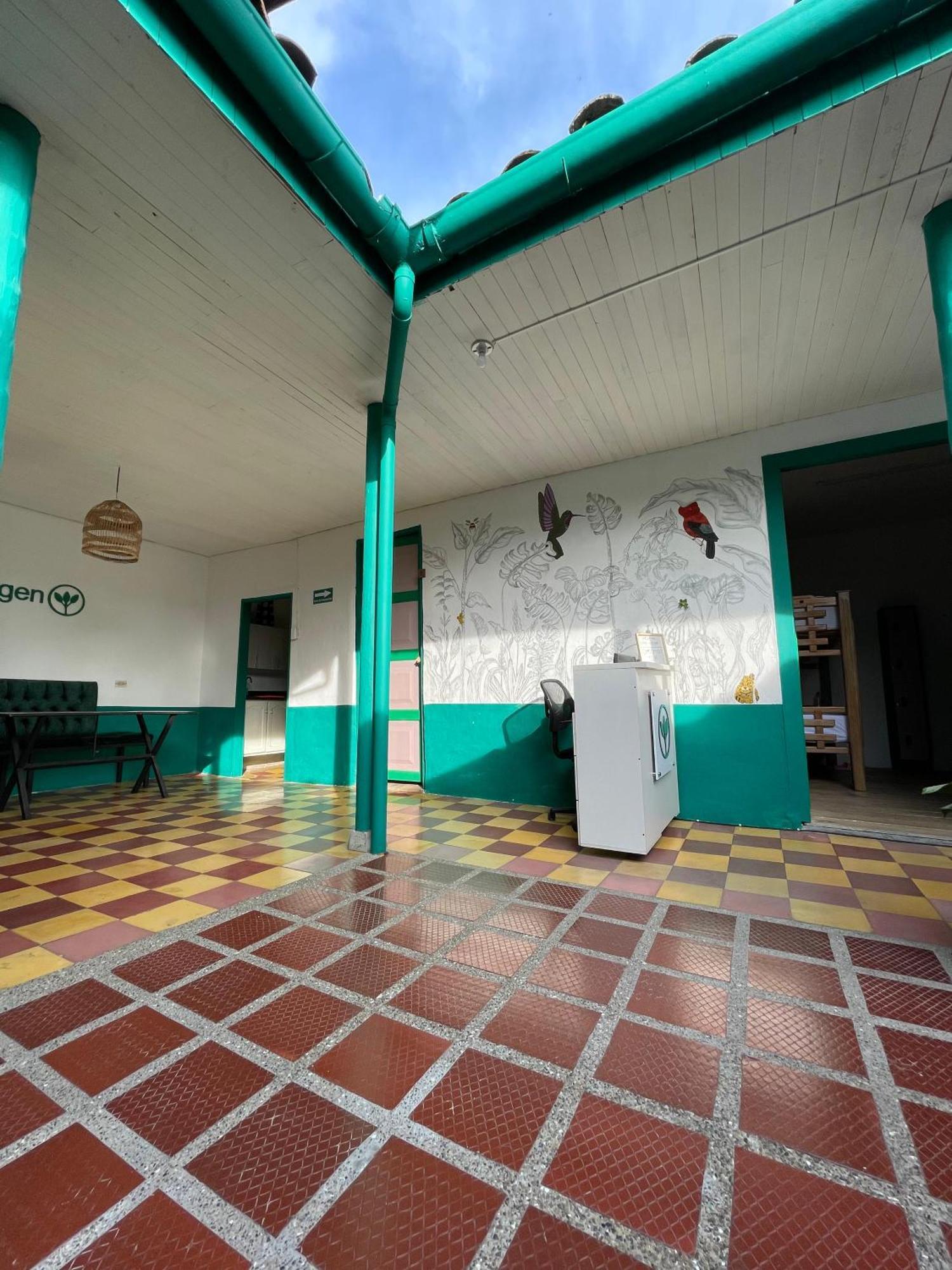 Origen Hostel Jardín Zewnętrze zdjęcie